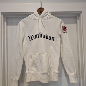Wimbledon White Hoodie